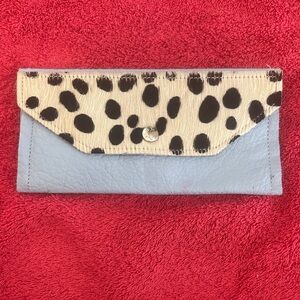 Stylish Black and Cream Women's Wallet